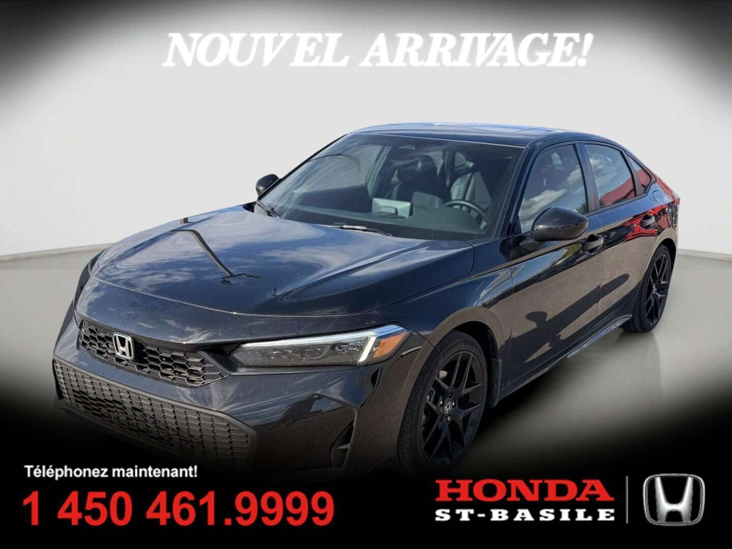 2026 Honda Civic SPORT + COMME NEUF + TOIT OUVRANT + VOLANT CHAUFFA