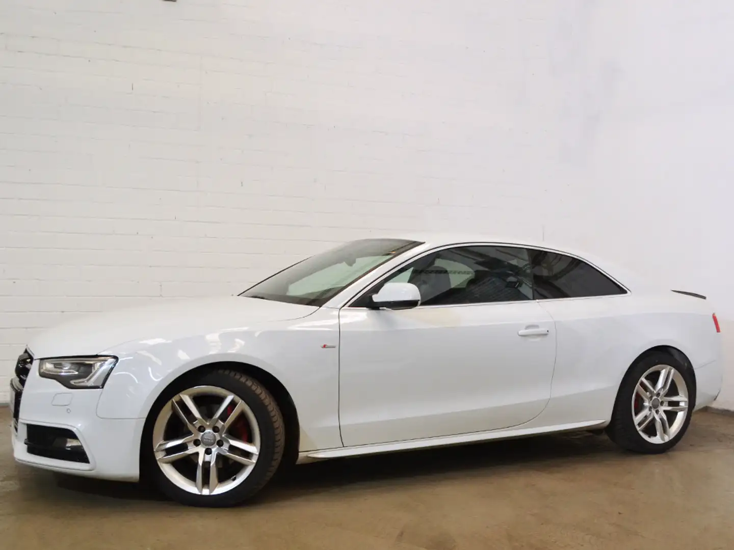 Audi A5 3.0 TDI qu. 2xS-Line *ACC Kamera Magnetic* Blanc - 2
