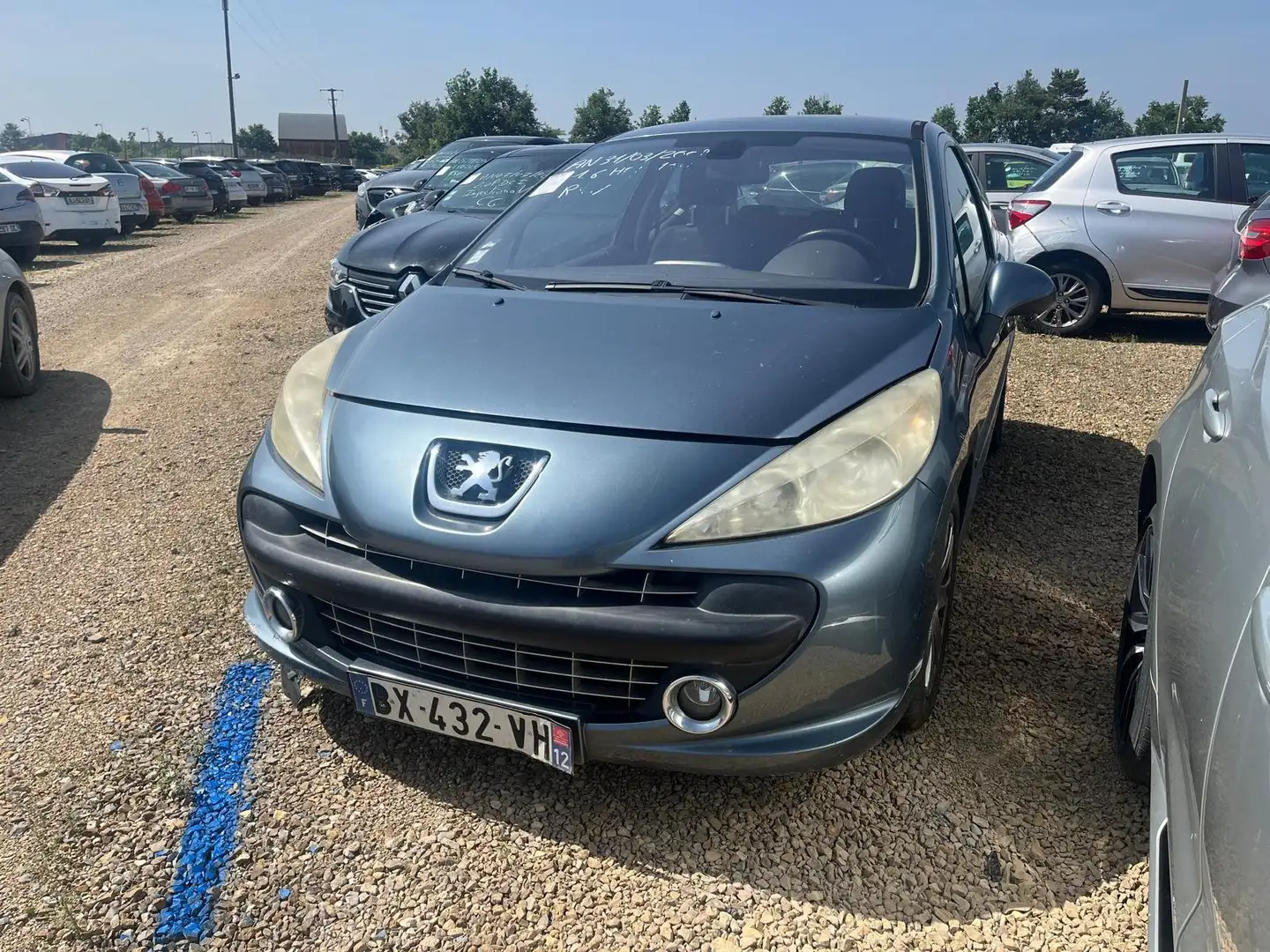 Peugeot 207 207 1.6 HDi 110 SP / BX432 Gris - 2