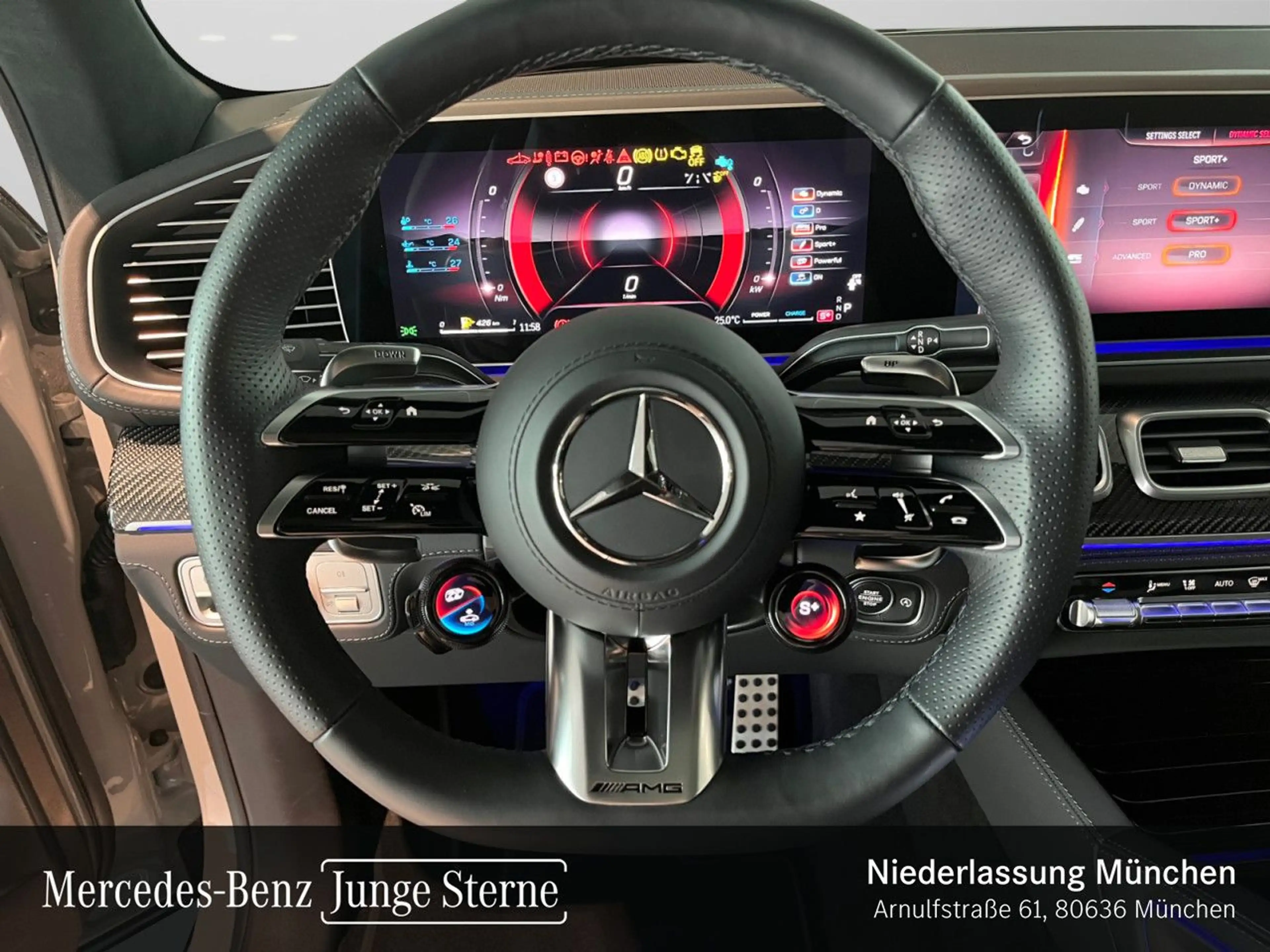 Mercedes-Benz GLS 63 AMG GLS 63 S 4M NIGHT+PANO+360+AHK+MULTIBEAM+STHZG+HUD — photo 11