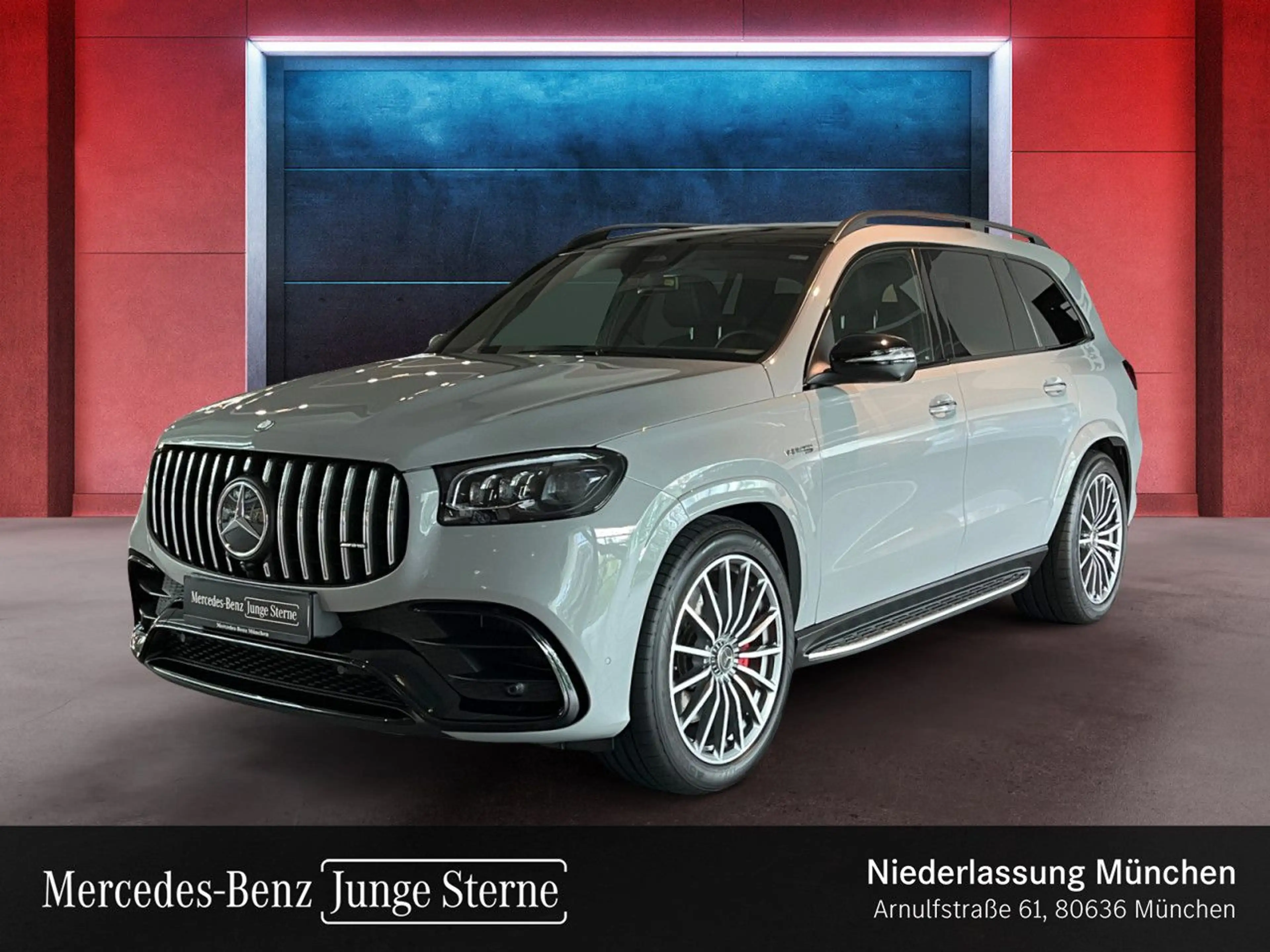 Mercedes-Benz GLS 63 AMG GLS 63 S 4M NIGHT+PANO+360+AHK+MULTIBEAM+STHZG+HUD — photo 2