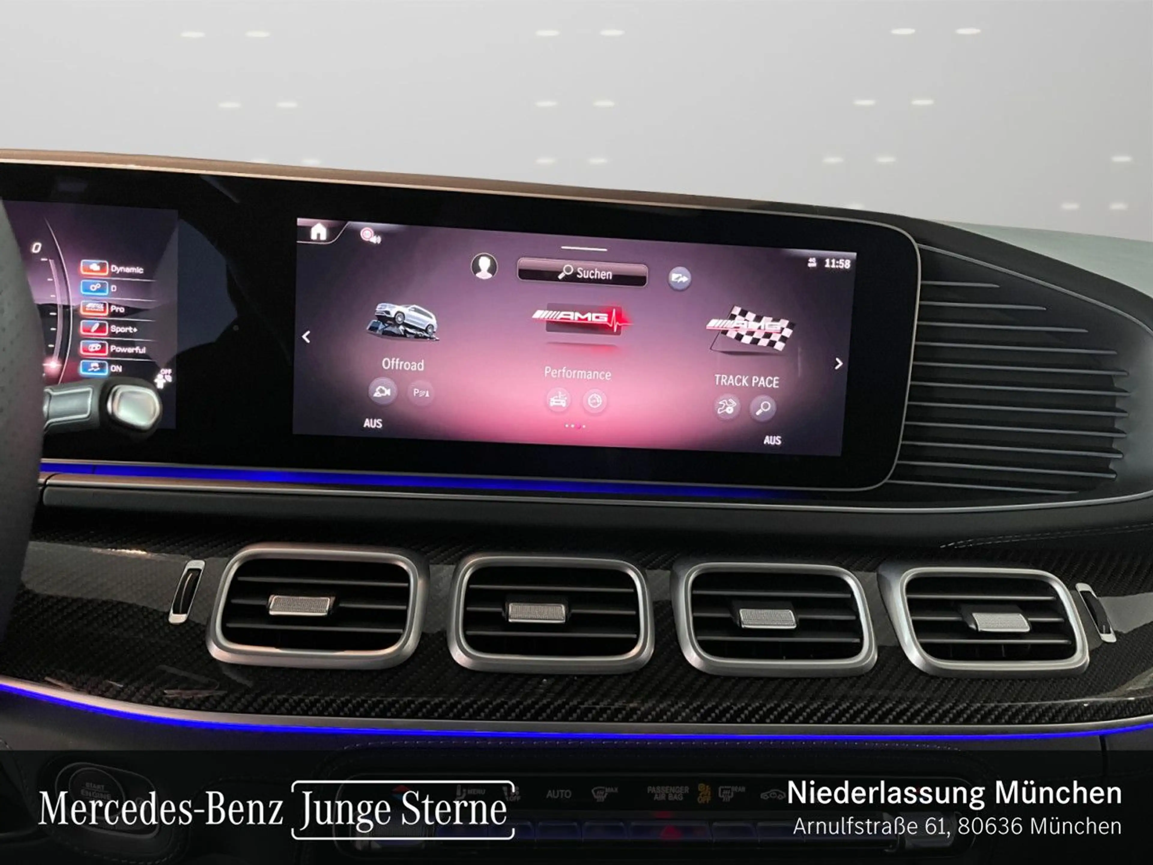 Mercedes-Benz GLS 63 AMG GLS 63 S 4M NIGHT+PANO+360+AHK+MULTIBEAM+STHZG+HUD — photo 12