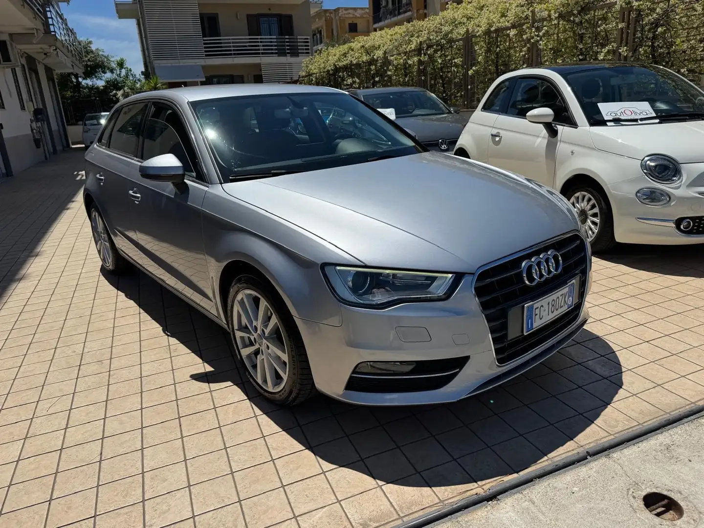 Audi A3 A3 Sportback 1.6 tdi aut. Ambition 110cv E6 Plateado - 2