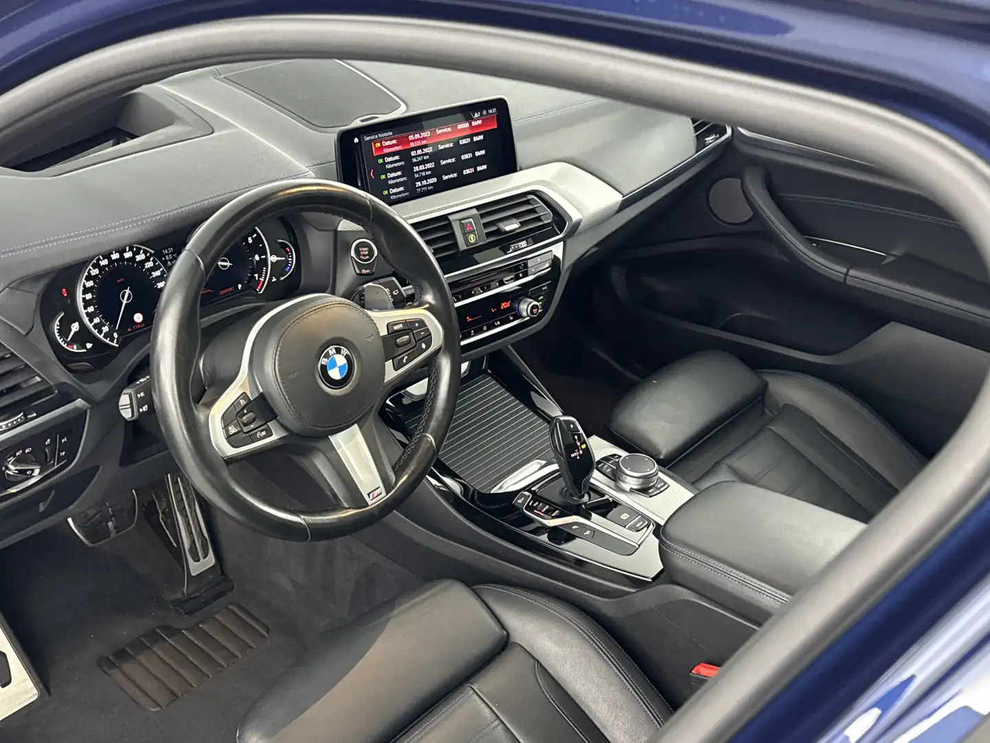 BMW X3 xDrive30i High Exe/M-Pakket-Remm/Pan.Dak/Adapt.ond Bleu - 2