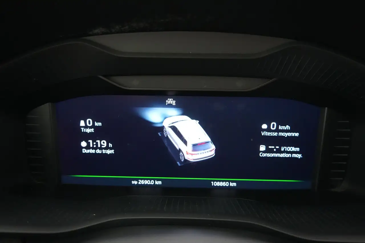 Skoda Kodiaq 2.0 CR TDi DSG Clever+ LEDER/CUIR LED GPS PDC CAM, миниатюра 14