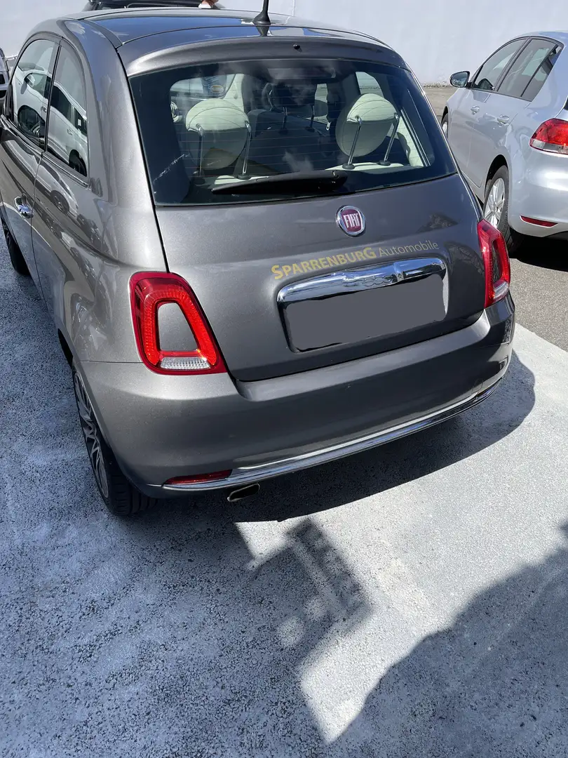 Fiat 500 Panoramadach| Sonderlack| Retro-Sitze| Tempomat Grau - 2
