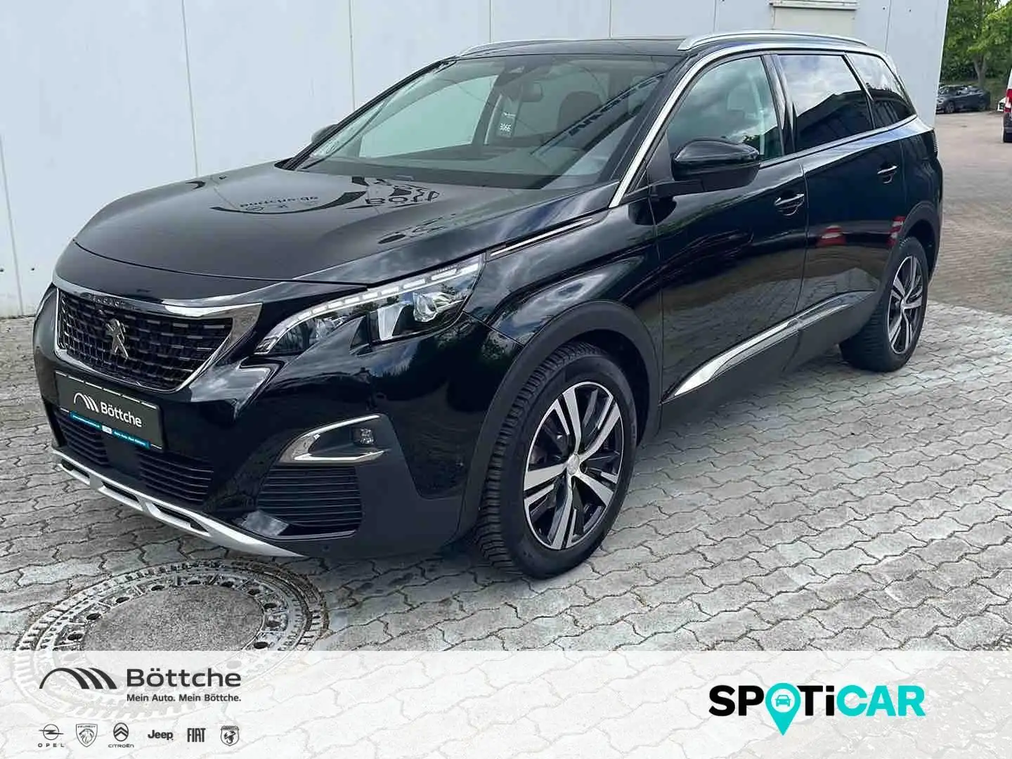 Peugeot 5008 Allure 1.2 12V e-THP / PureTech Android Aut Schwarz - 1
