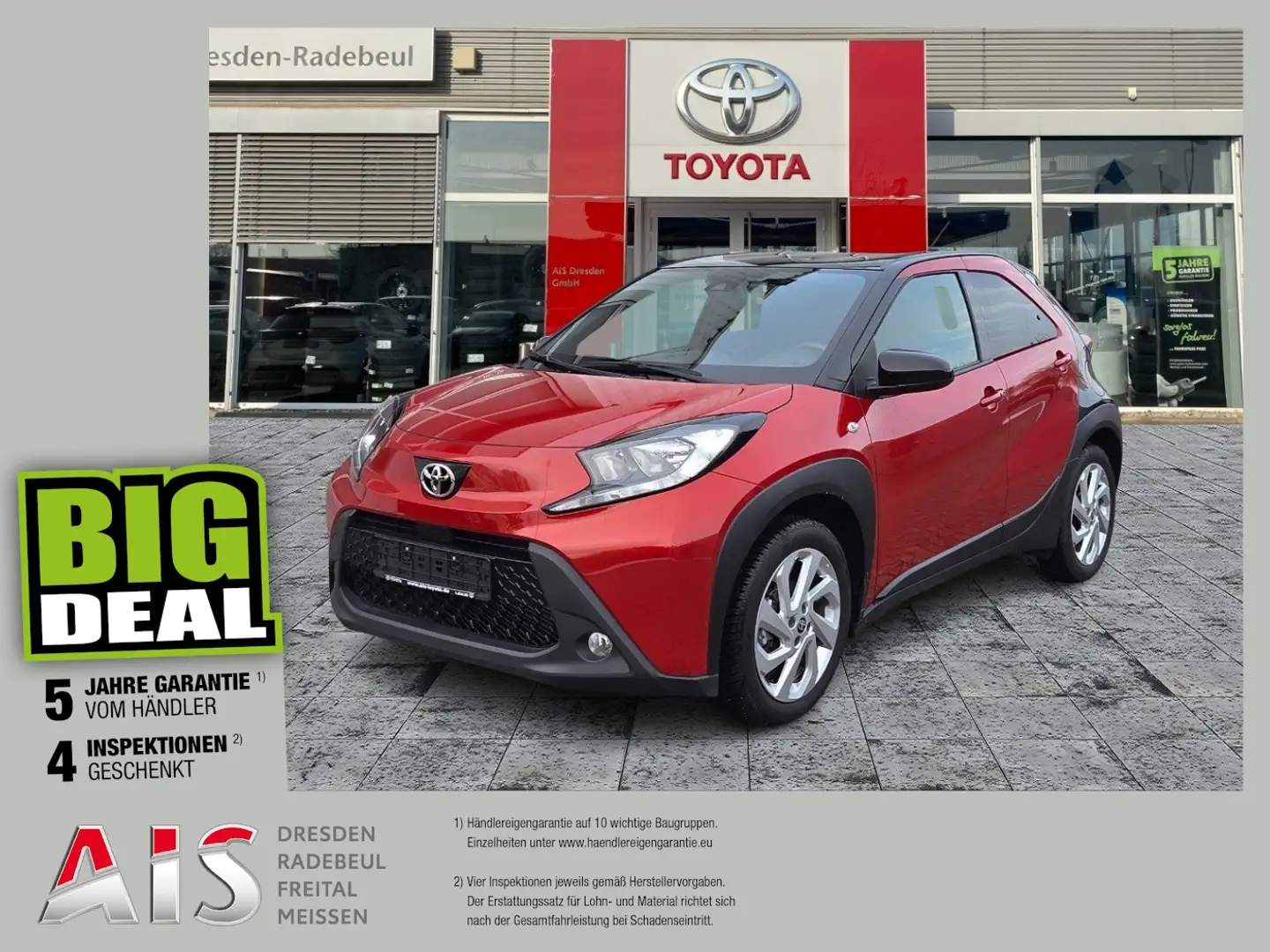 Toyota Aygo 1.0 Pulse ACC+Navi+SHZ+2xKlima+Kam.+KeyLess Noir - 1