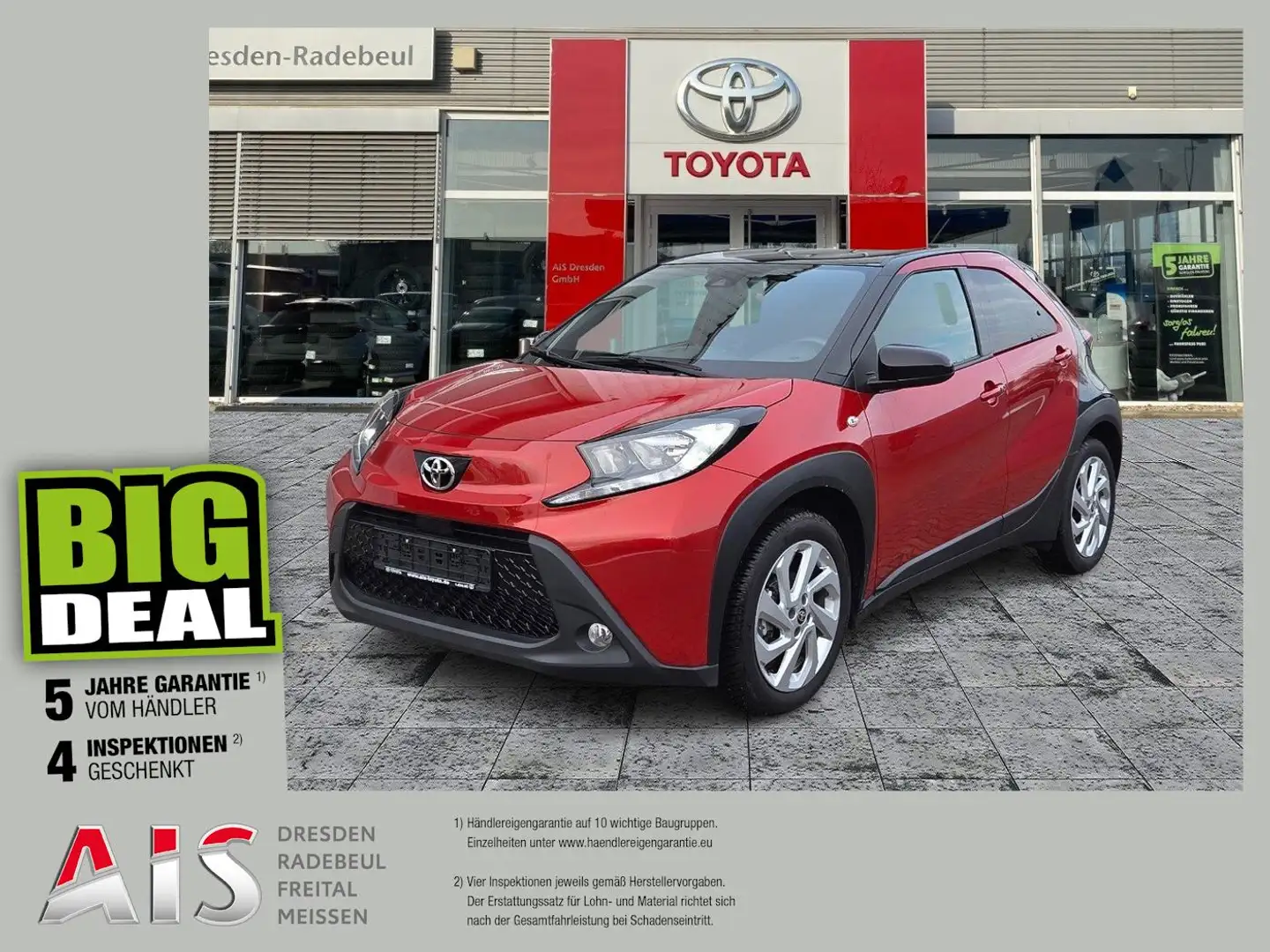 Toyota Aygo X 1.0 Pulse ACC+Navi+SHZ+2xKlima+Kam. Black - 1
