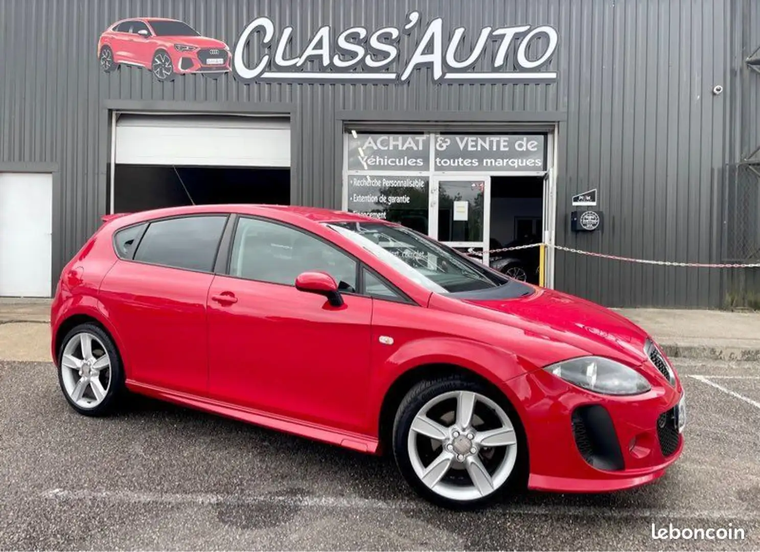 SEAT Leon II 1.9 TDI 105 cv Pack FR BVM-5 TBE Rood - 1