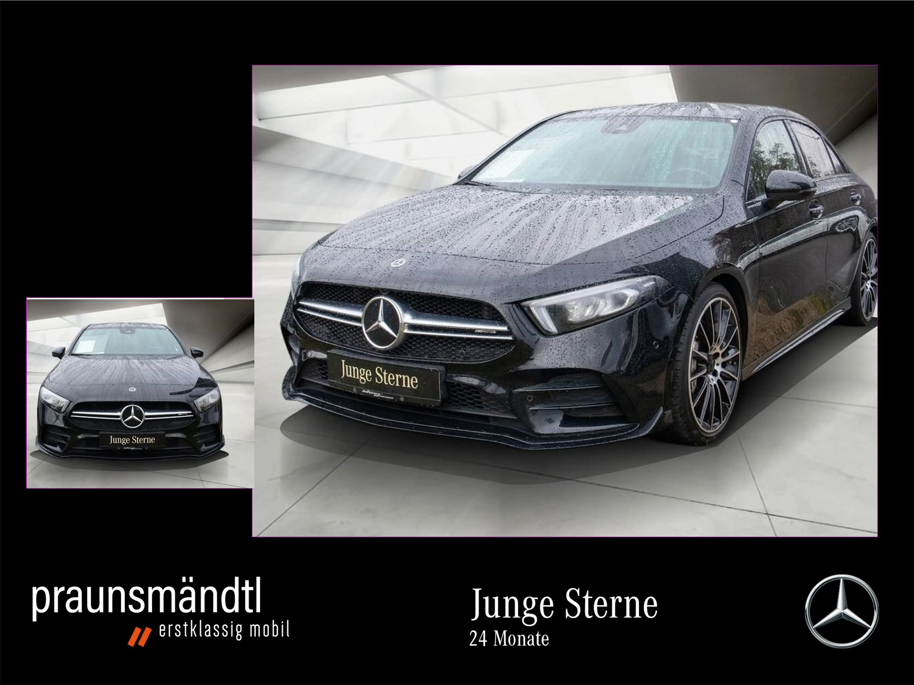 Mercedes-Benz A 35 AMG 4M Limousine Night+Pano+Perf-Sitz+LED