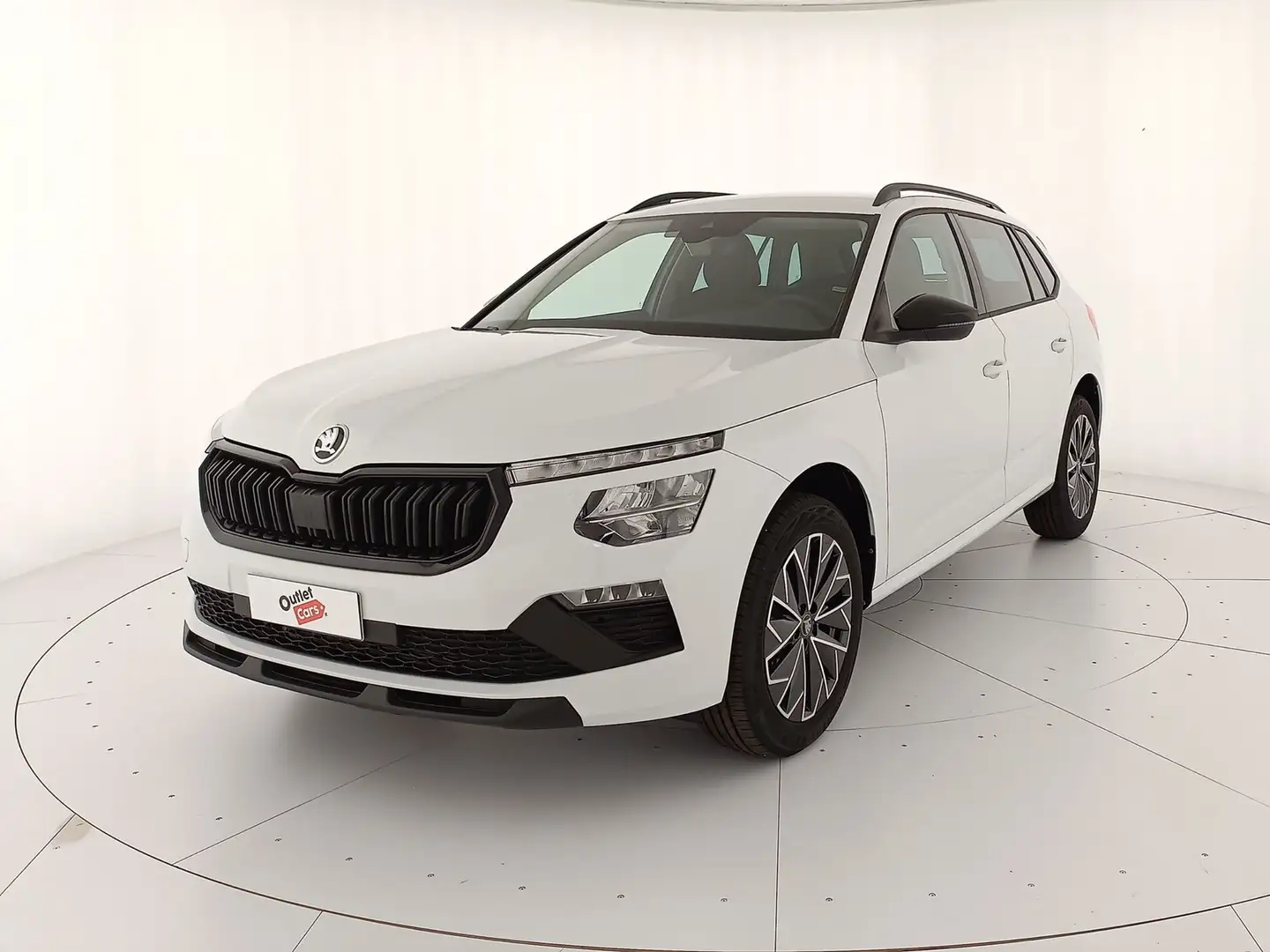 Skoda Kamiq 1.0 tsi black dots 115cv Bianco - 1