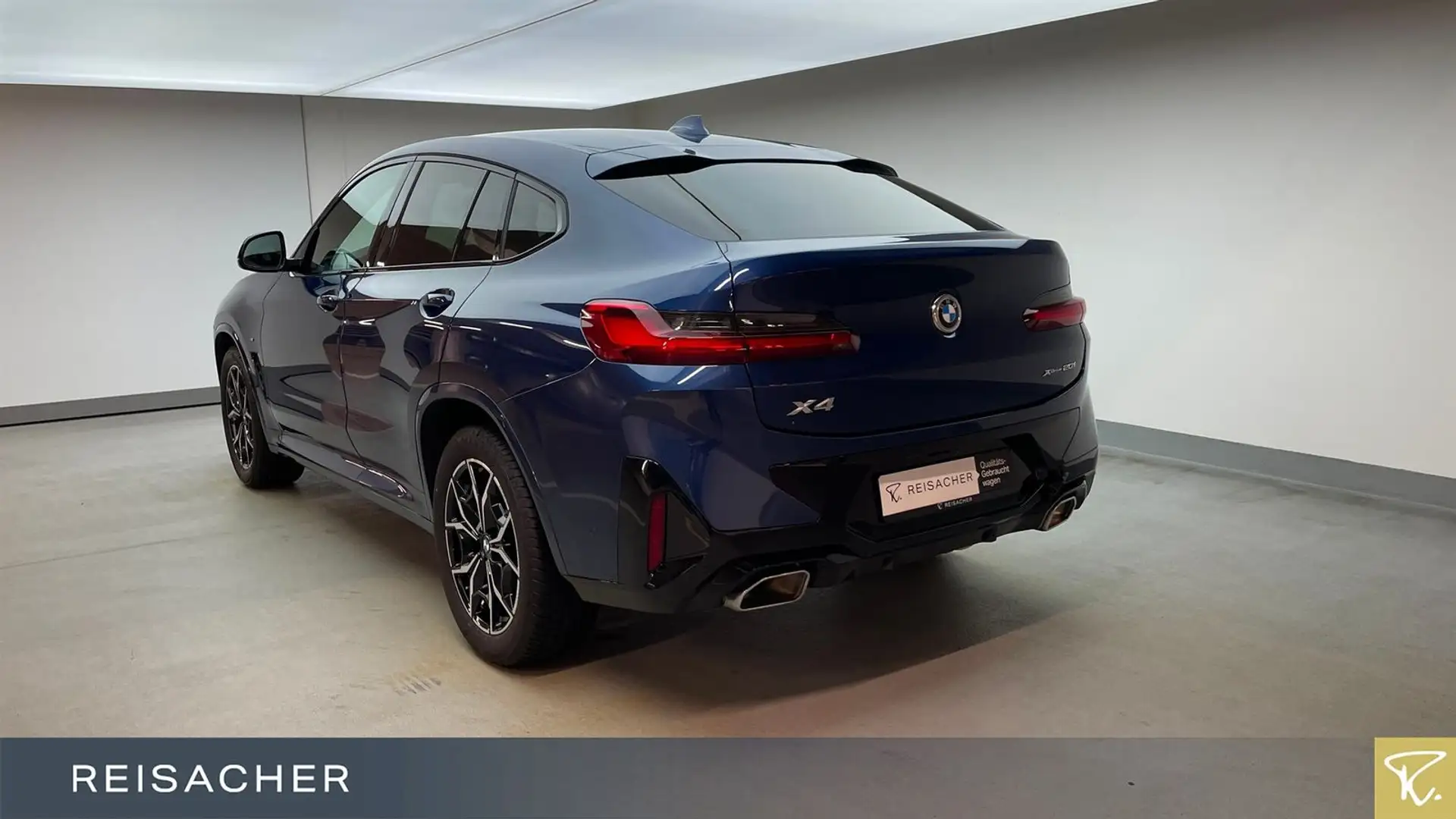 BMW X4 xDrive 20i A M-Sport,AHK,Autom Blau - 2