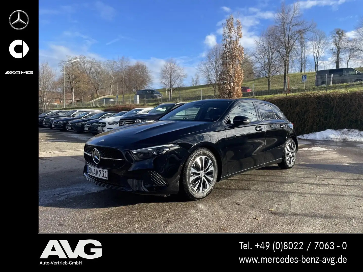 Mercedes-Benz A 200 A 200 d Progressive Multi LED RF Park-P Night Navi Schwarz - 1