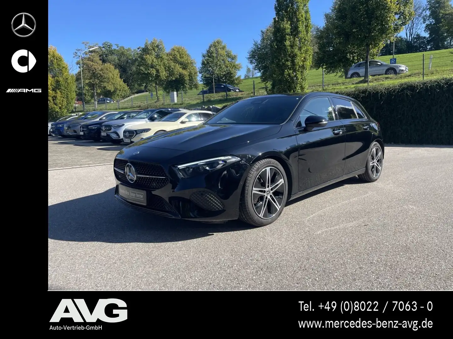 Mercedes-Benz A 200 A 200 d Progressive Multi LED RF Park-P Night Navi Schwarz - 1