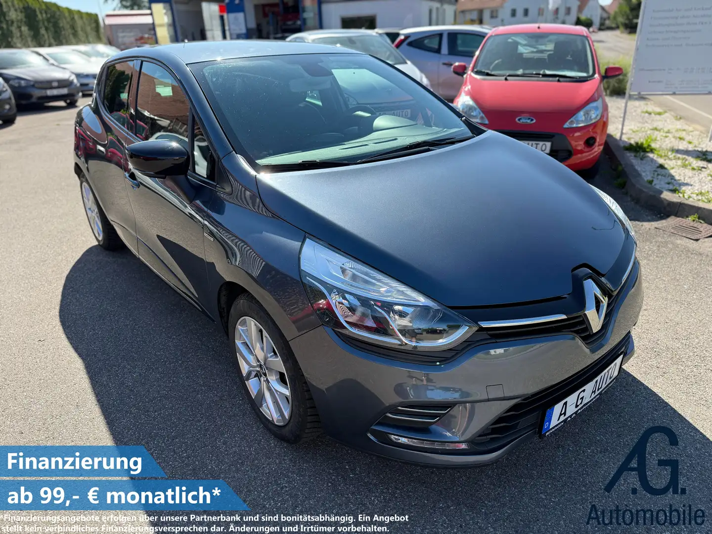 Renault Clio Limited +Garantie Navi Klima TÜV+Service NEU Grau - 1