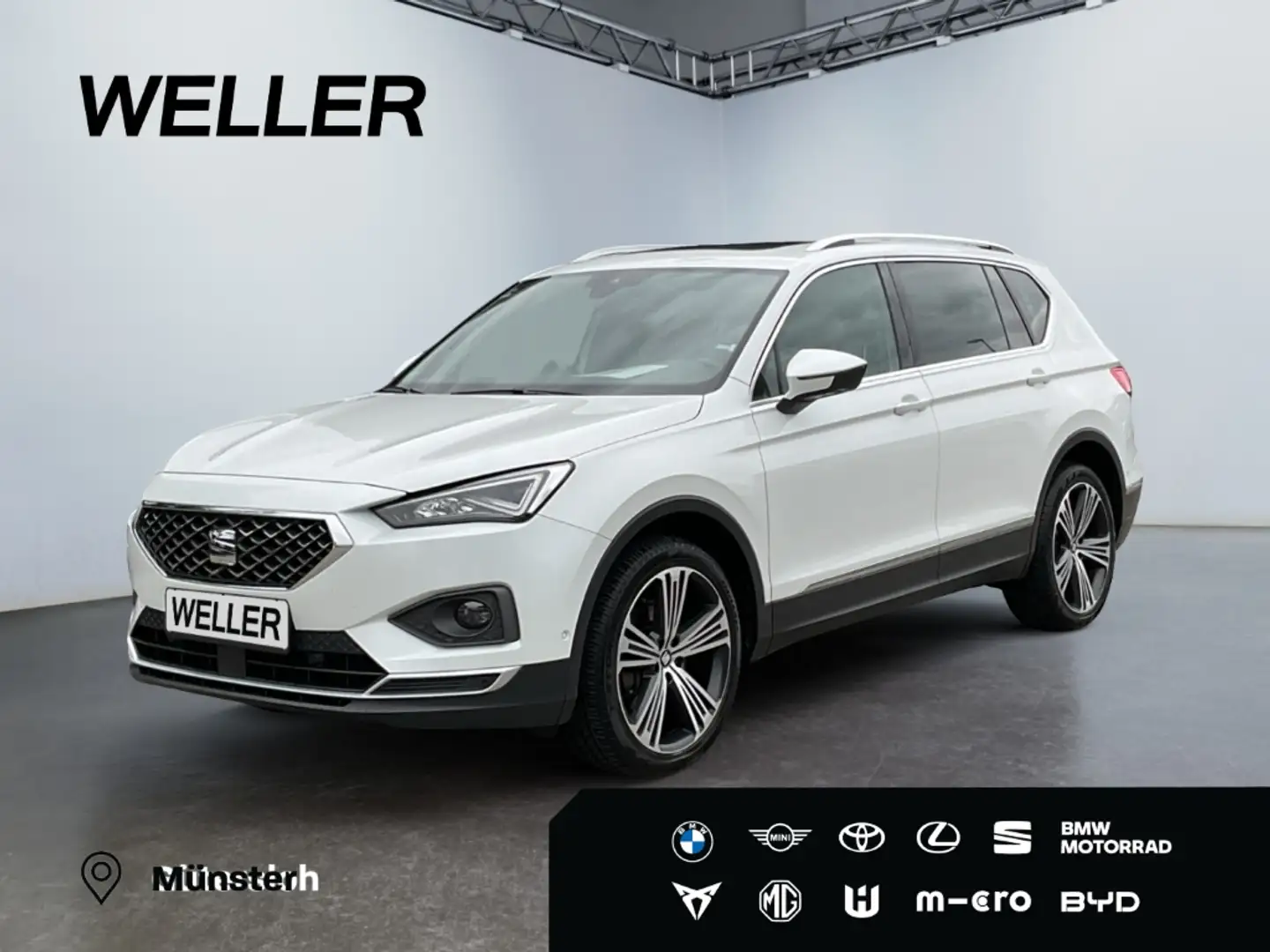 SEAT Tarraco 2.0 TDI 4Drive DSG SCR Xcellence *Pano* Weiß - 1