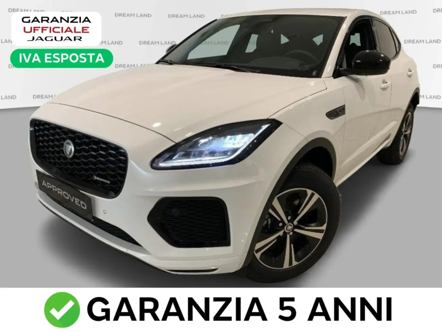 Jaguar E-Pace 2.0D I4 163 CV AWD Auto R-Dynamic S PARI AL NUOVO Blanc - 1