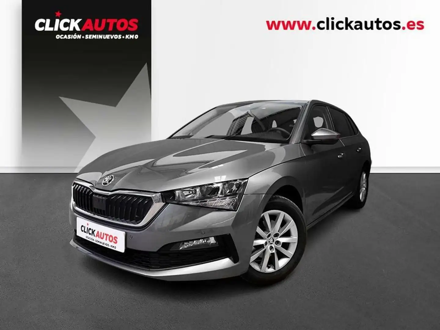 Skoda Scala 1.0 TSI 110CV Emotion Grijs - 1