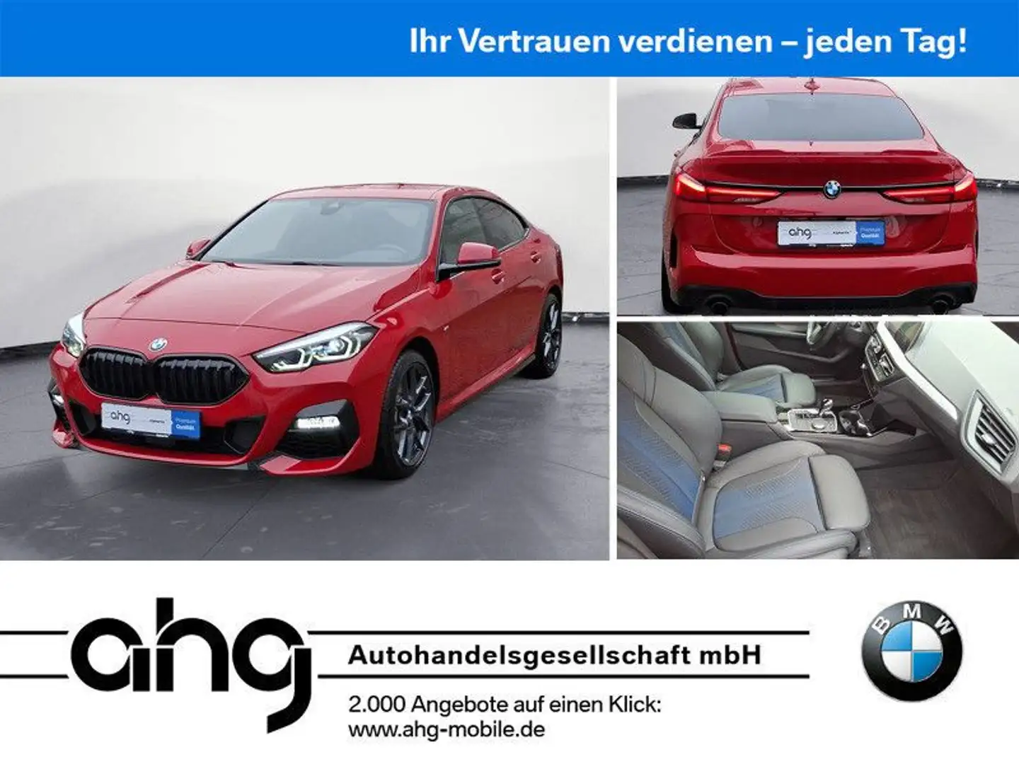 BMW 220i Gran Coupe M Sport Sportsitze Sitzhzg. Vorn Rouge - 1