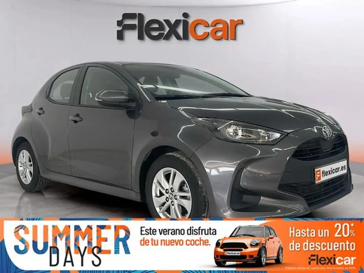 Toyota Yaris 1.0+75CV Gris - 1