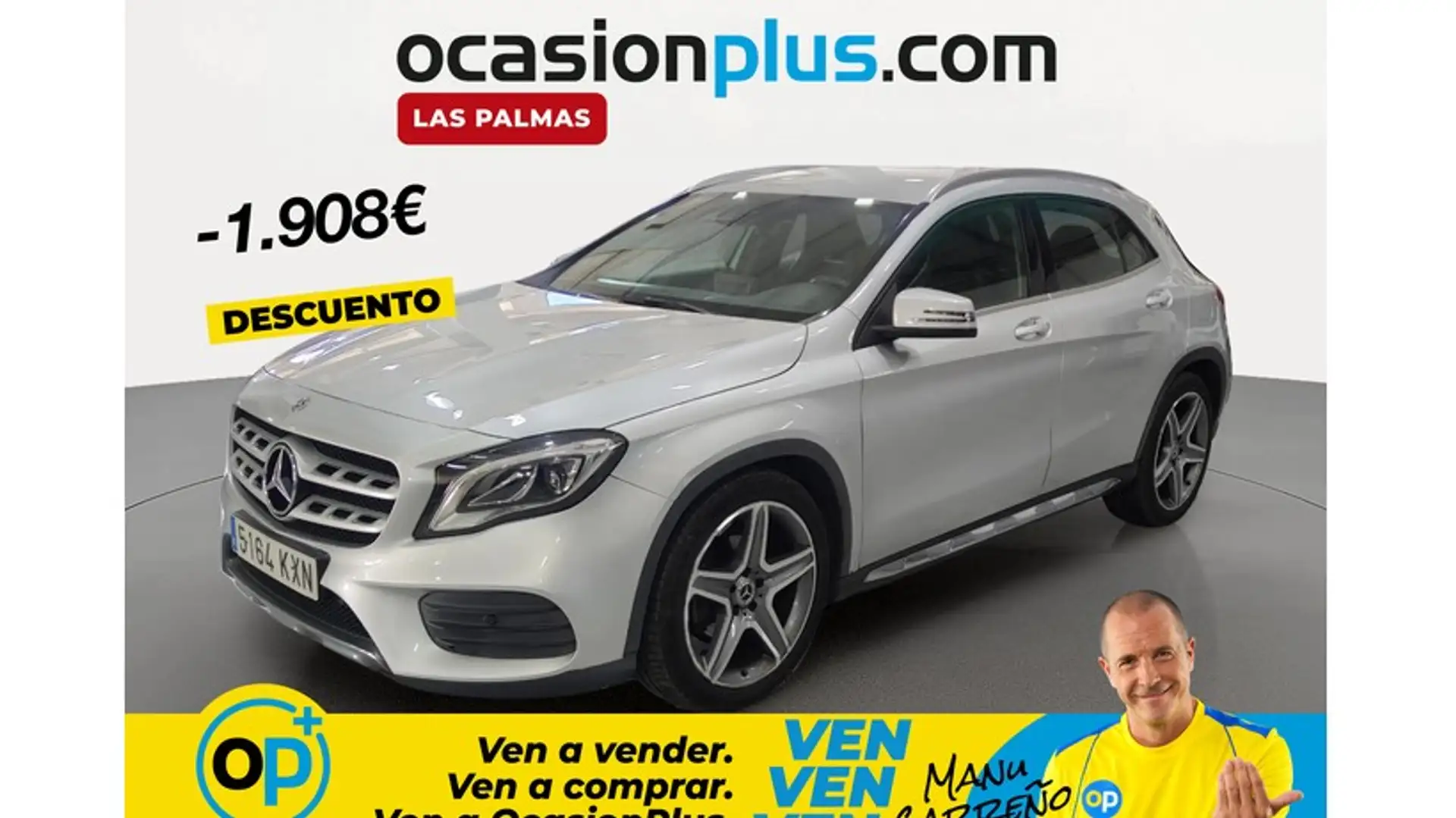 Mercedes-Benz GLA 180 7G-DCT Plateado - 1