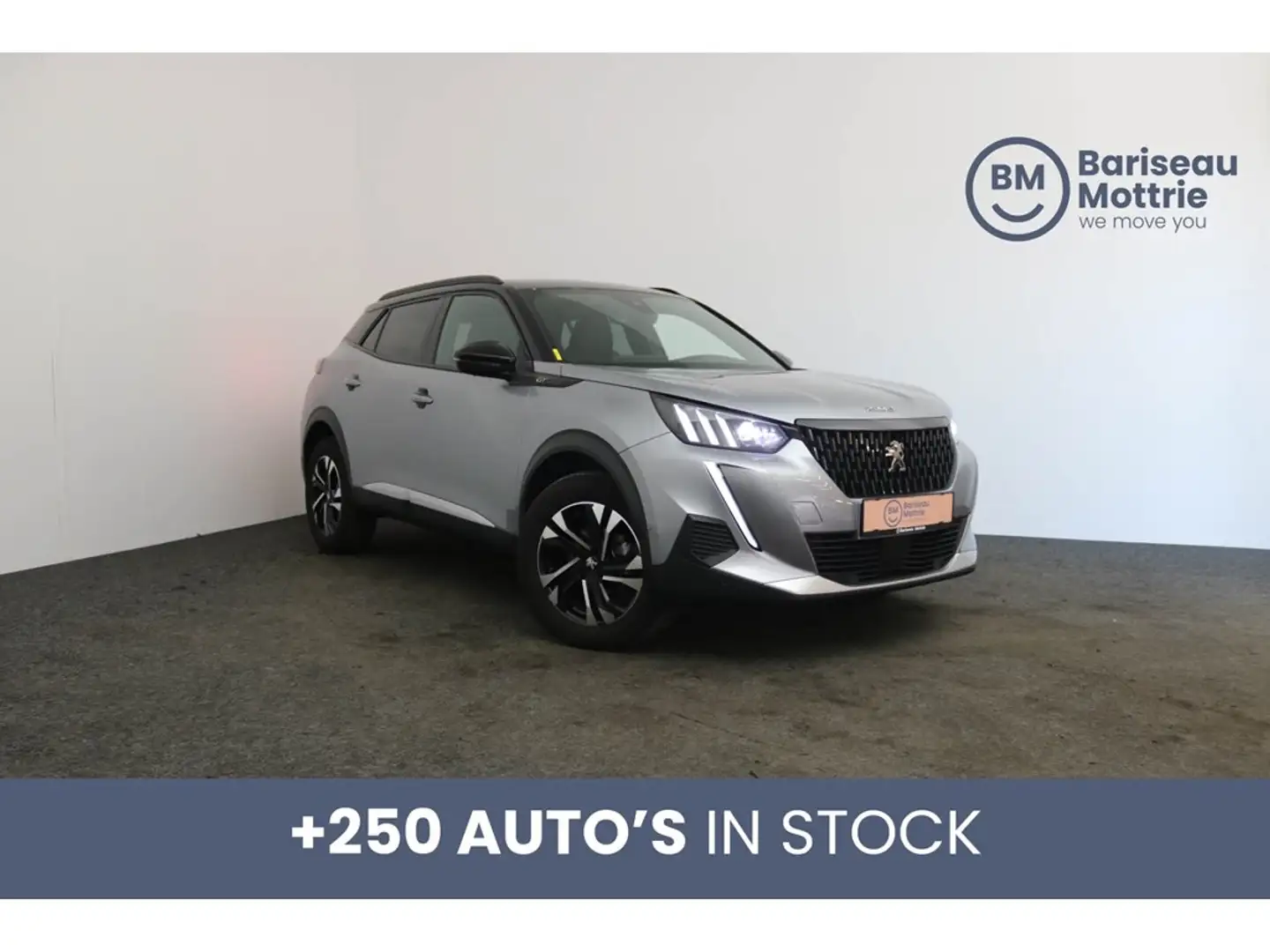 Peugeot 2008 1.2 TURBO AUTOMAAT GT-LINE *DAB*GPS*CAMERA+SENSORE Zwart - 1