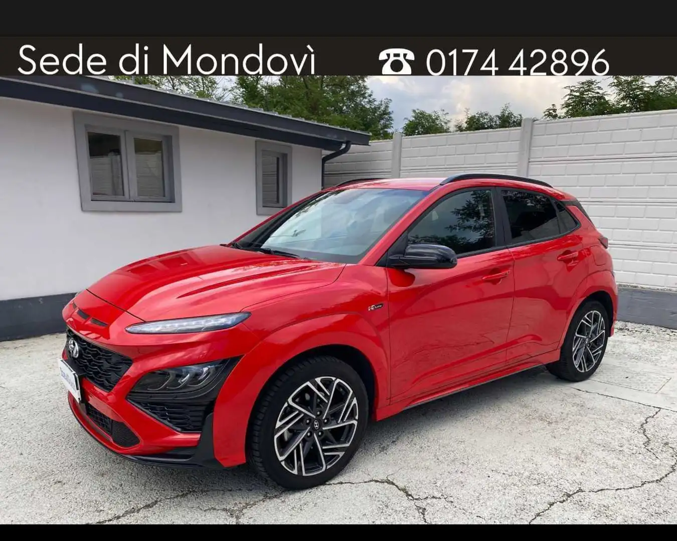 Hyundai KONA 1.6 CRDi 48V NLine Safety Pack Rosso - 1