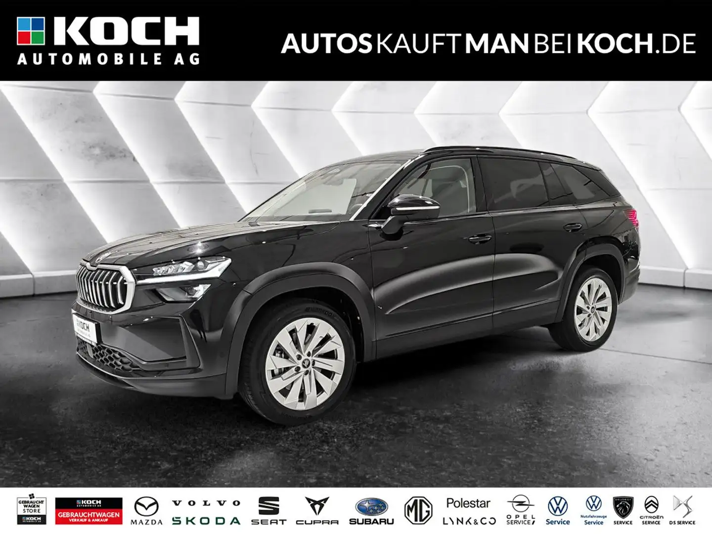 Skoda Kodiaq 2.0 TDI DSG 4x4 Select AHZV Navi HUD MATR Noir - 1