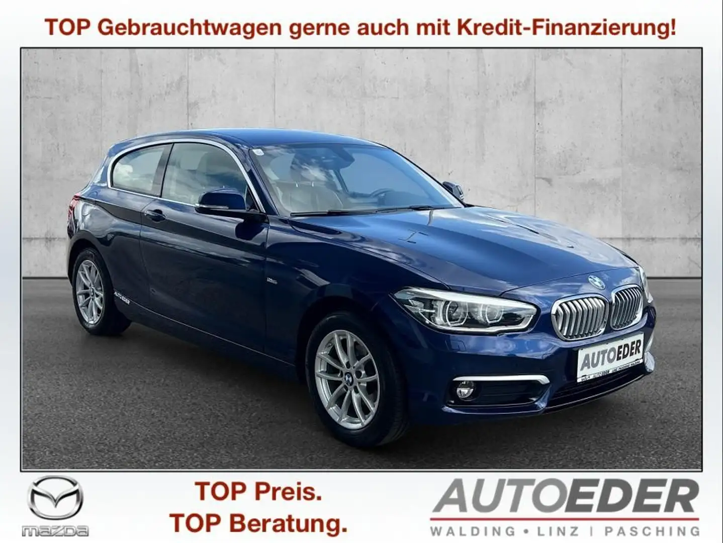 BMW 118 i Urban Line Blau - 1