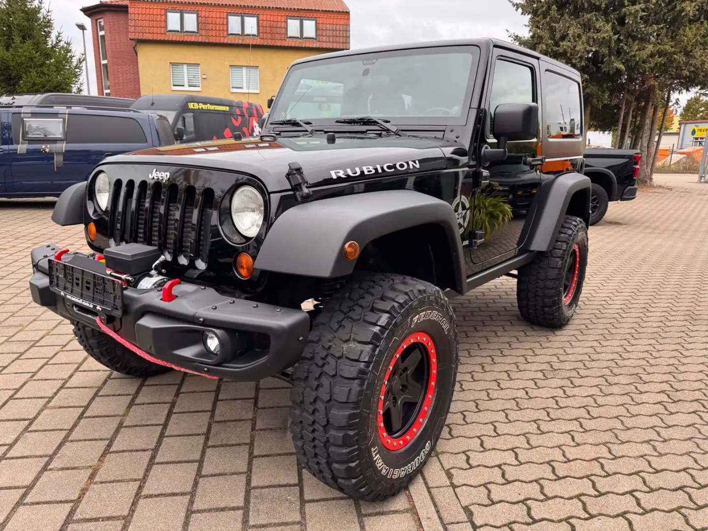 Jeep Wrangler °IIIIIII°Rubicon,2,5" FW,Seilwinde Schwarz - 2