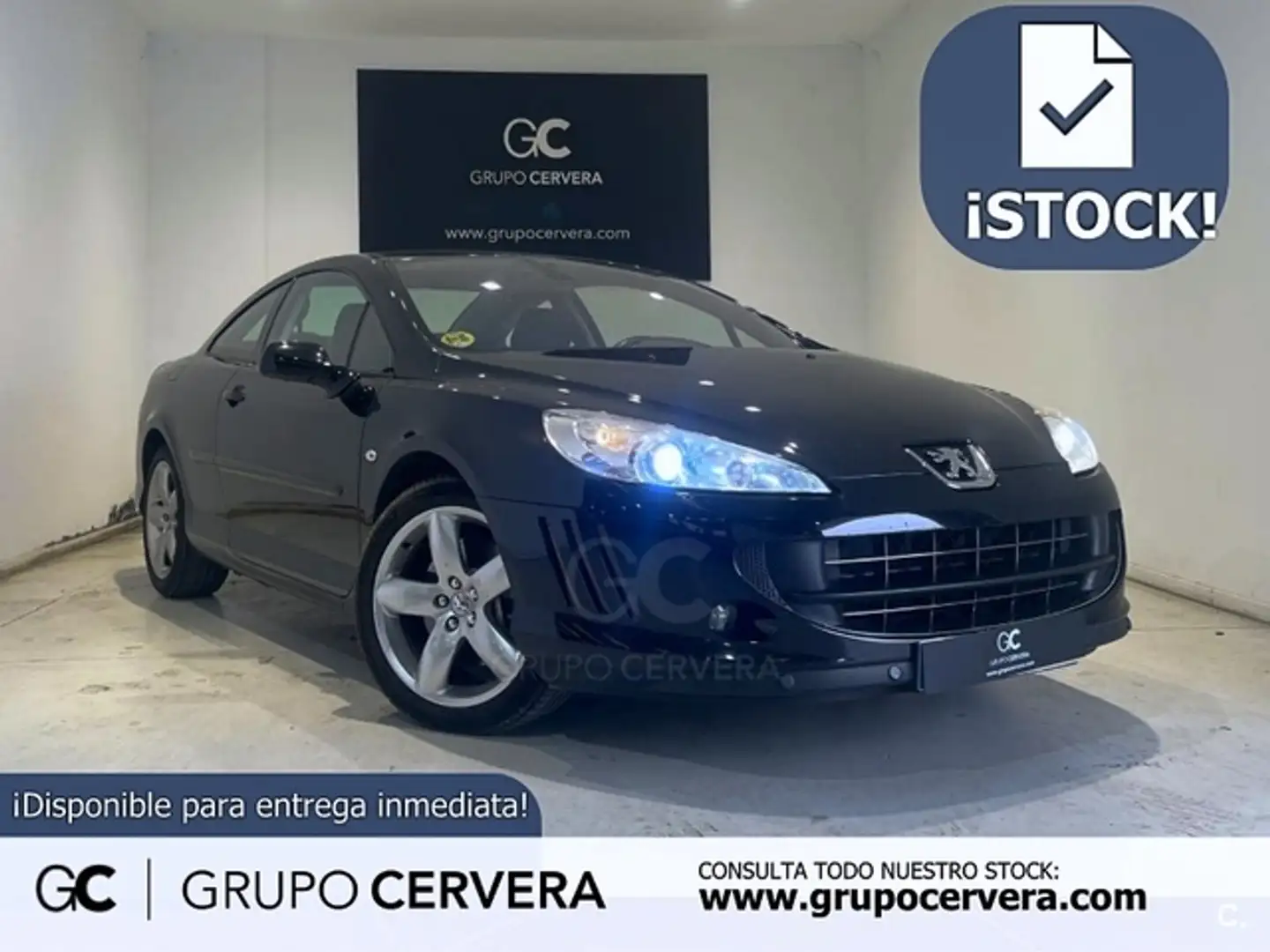 Peugeot 407 Coupé 2.7HDI Aut. Negro - 1