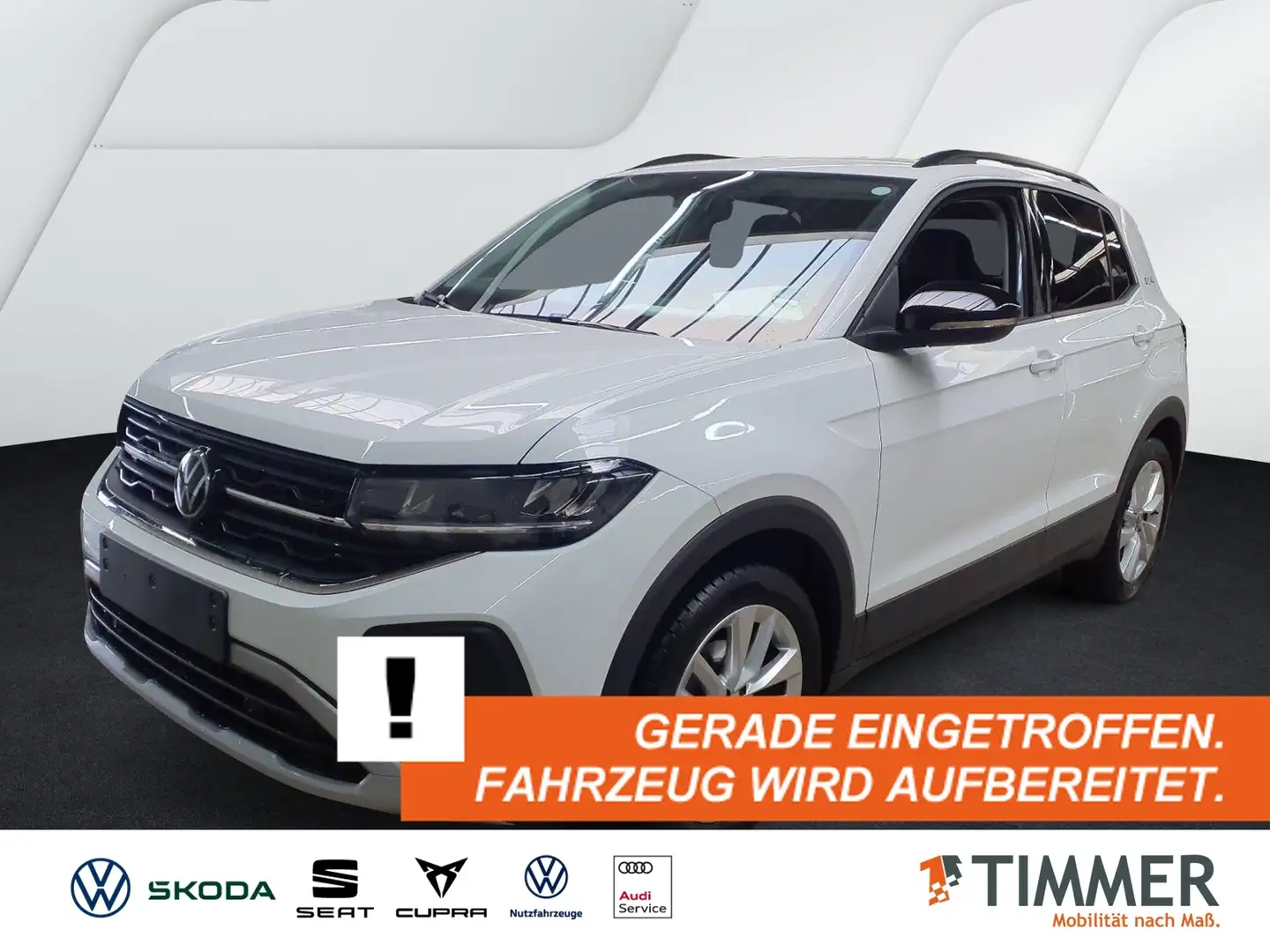 Volkswagen T-Cross 1.0 TSI GOAL +LED +ACC +VIRTUAL +NAVI +SHZ +17" + Blanc - 1