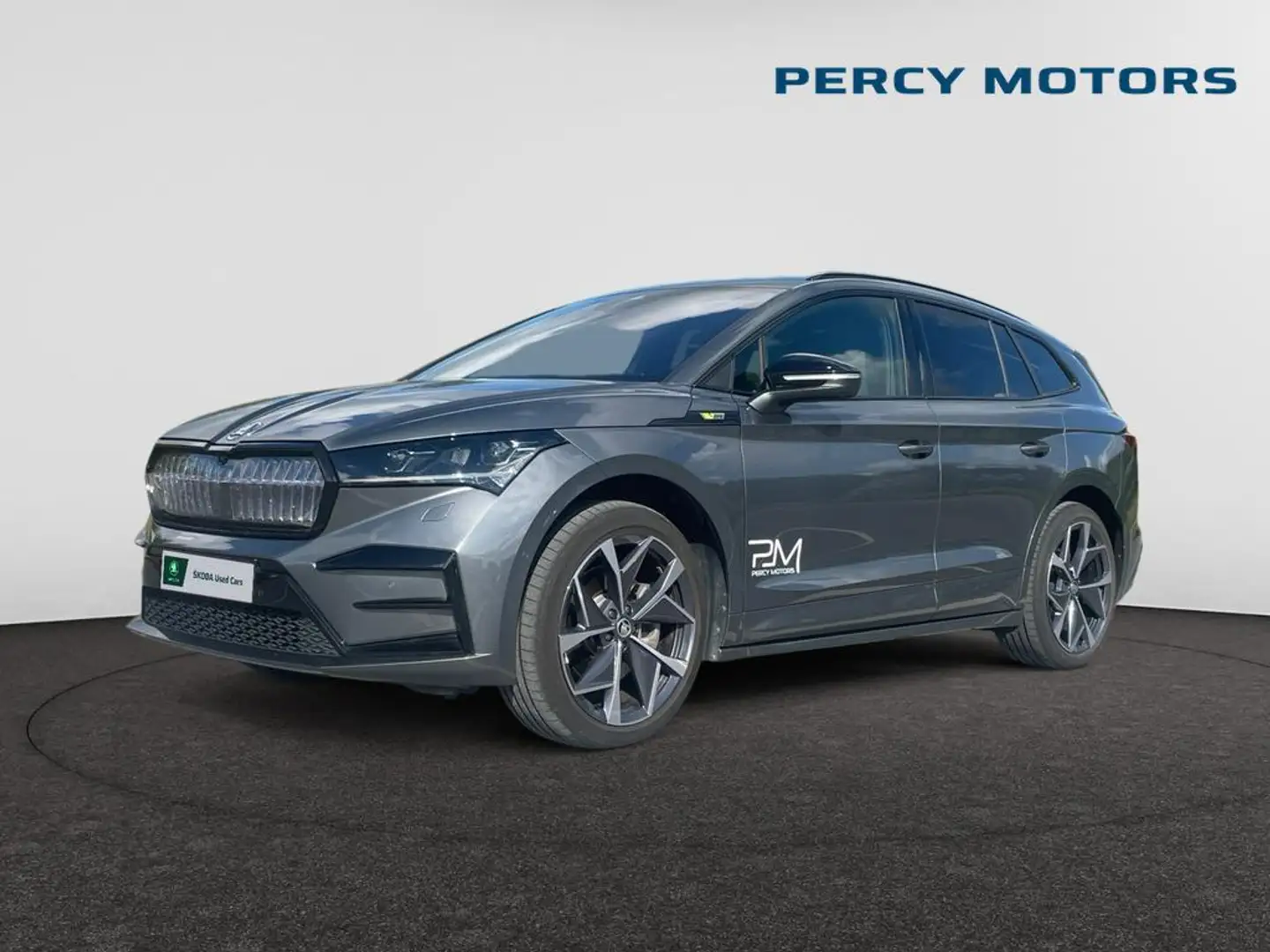 Skoda Enyaq Enyaq vRS 82kWh 220kW (299ch) 1v 4x4 Grijs - 1