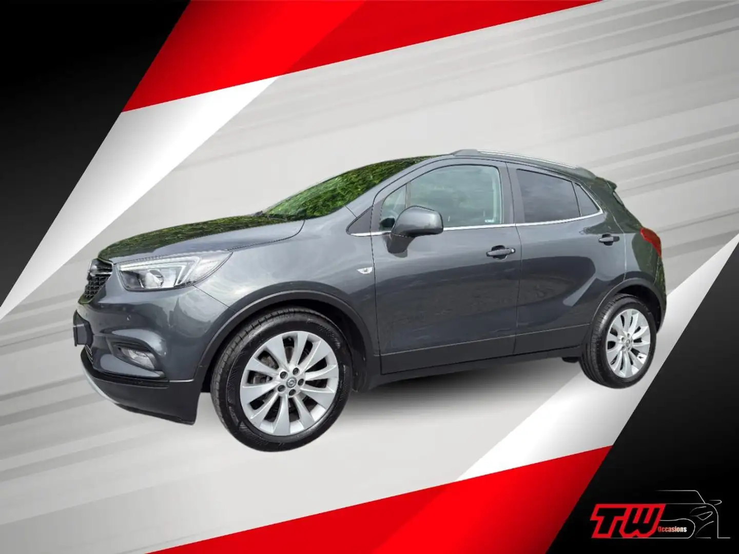 Opel Mokka X 1.4 Turbo Innovation|AIRCO|NAVI|CRUISE|LEER|PDC Grau - 1
