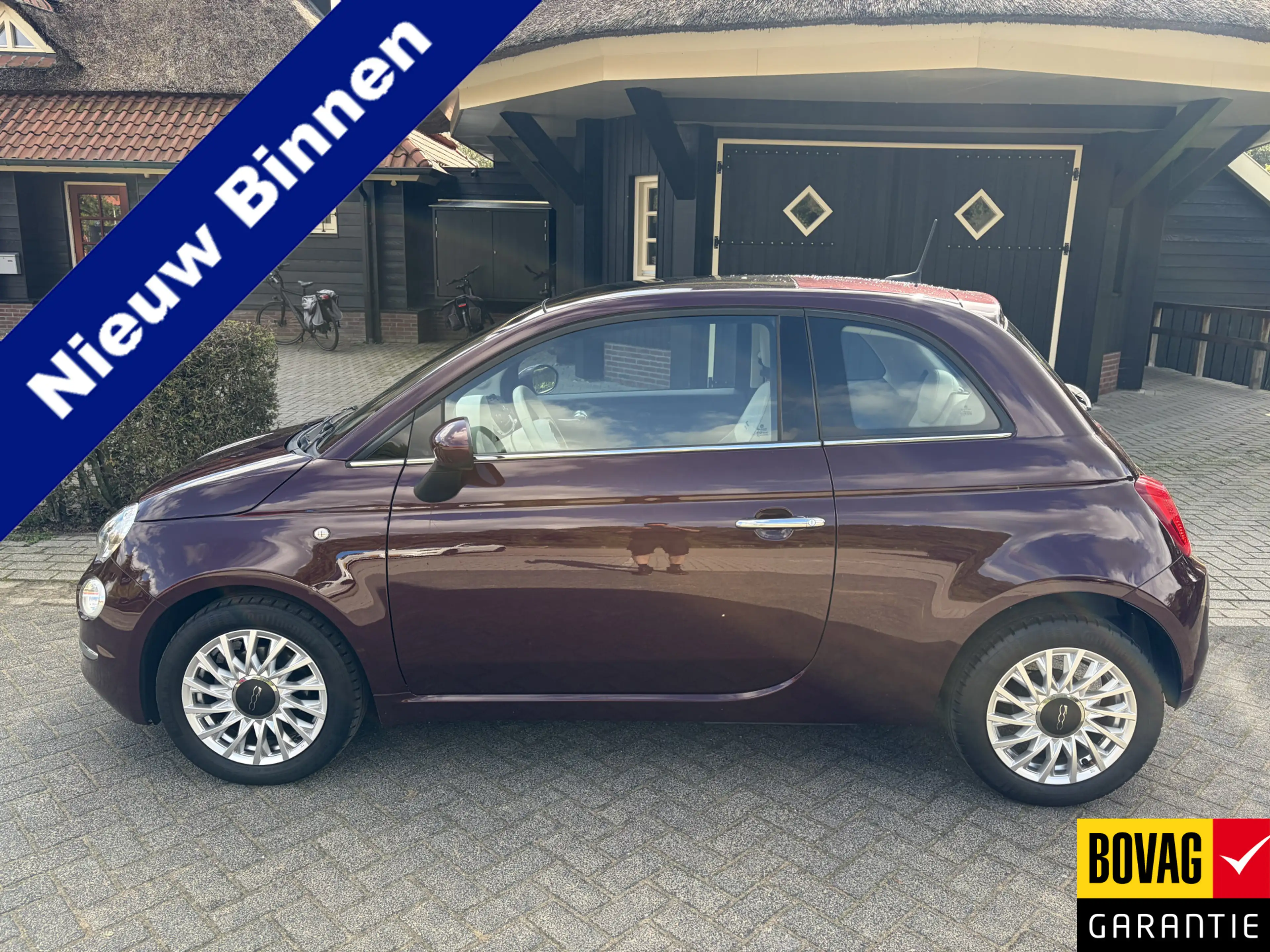 Fiat 500 0.9 TwinAir Turbo Lounge Airco Cv Cruise Pdc Pano