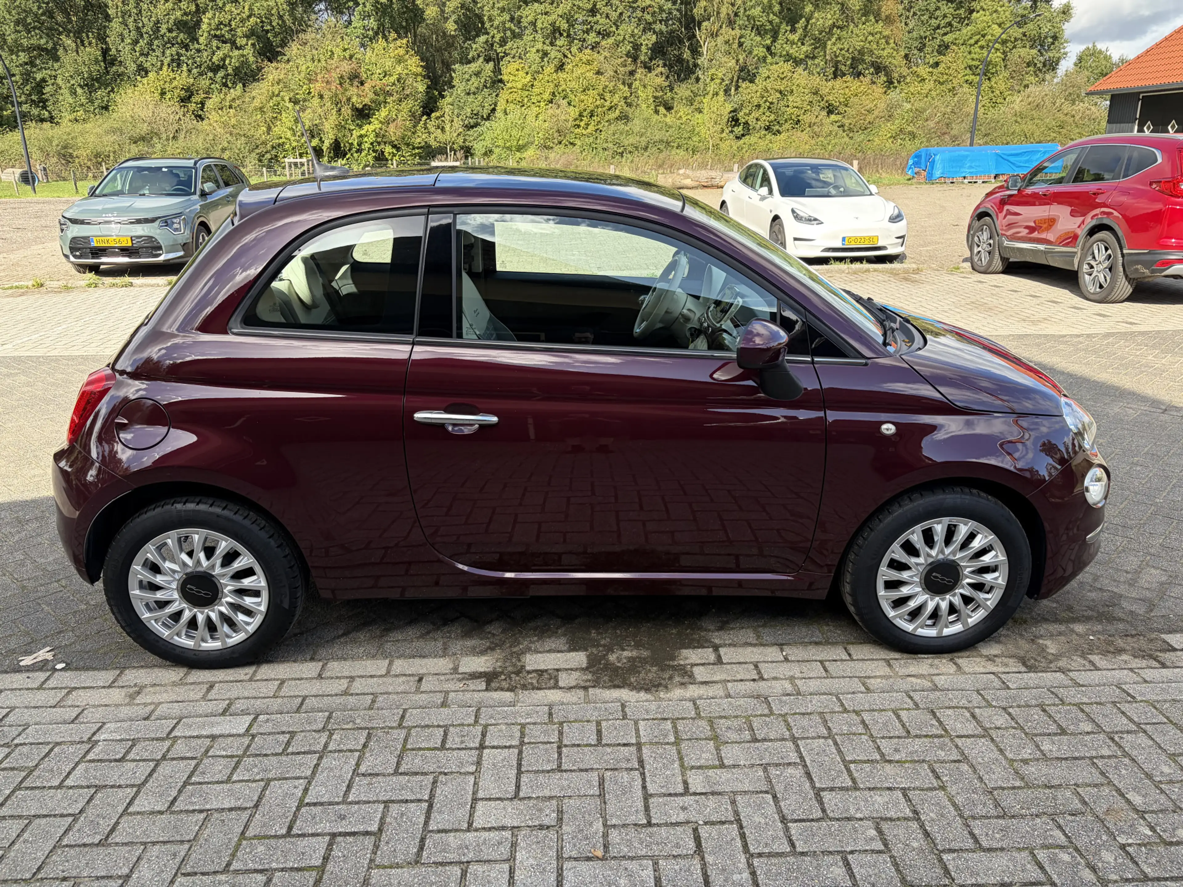 Fiat 500 0.9 TwinAir Turbo Lounge Airco Cv Cruise Pdc Pano — photo 4