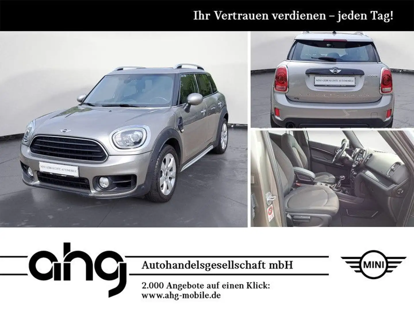 MINI Cooper Countryman Cooper Aut. Navi Klimaaut. PDC LED He Zilver - 1