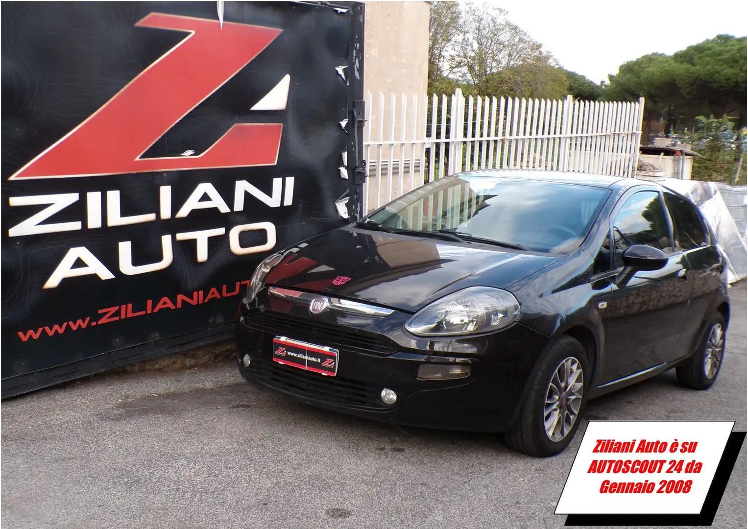 Fiat Punto Evo 3p 1.2 Active s.RADIO/CD..VOLANTE MULTIFUNZIONE Nero - 1