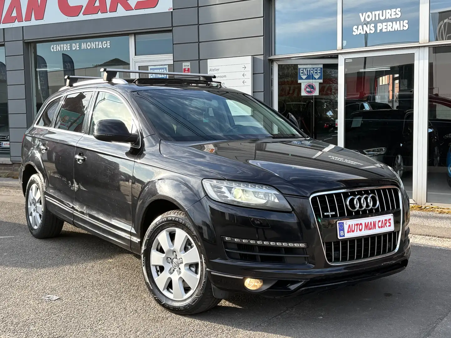 Audi Q7 3.0 TDi V6 Tiptronic 7 PLACES TOIT OUVRANT CAMERA Noir - 1