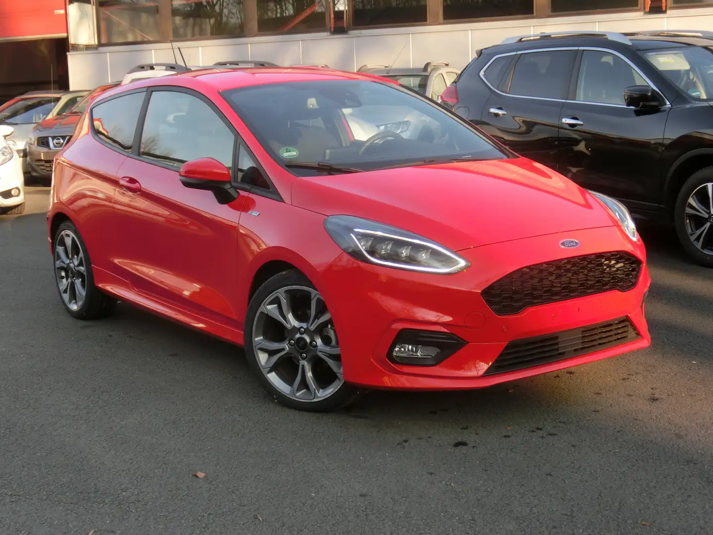 Ford Fiesta 1.0 EcoBoost Hybrid autom ST-Line/Navi,SHZ,Cam,PDC Rot - 1