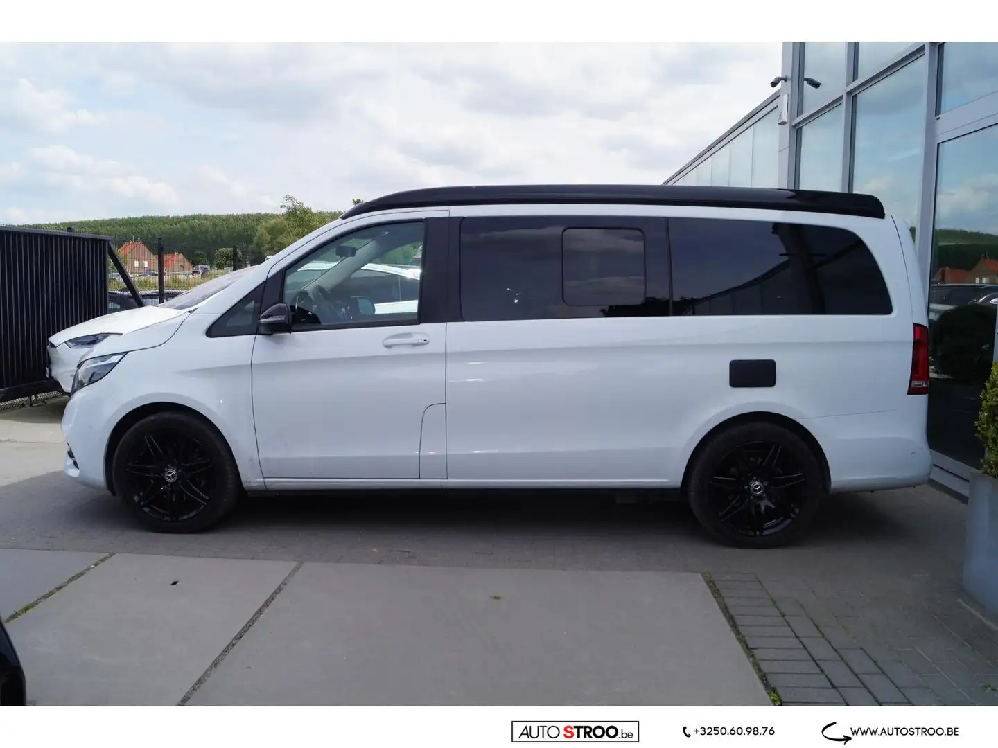 Mercedes-Benz V 300 D 4MATIC MARCO POLO AMG fulloption Blanc - 2