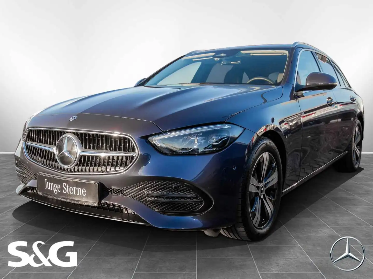 Mercedes-Benz C 220 d 4M T Avantgarde RüKam+Totwink+Standhz Blau - 1