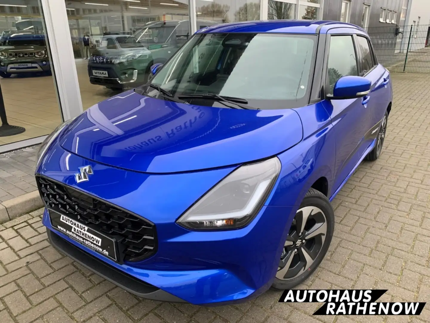 Suzuki Swift 1.2 Dualjet Hybrid Comfort+ Navi LED Klimaautom DA Blau - 2