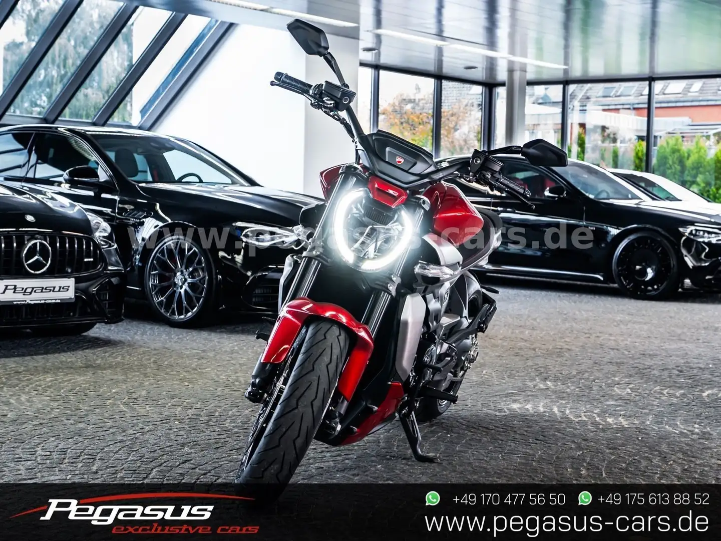 Ducati XDiavel V4 Burning Red DQS*DPL 2025 Rouge - 2