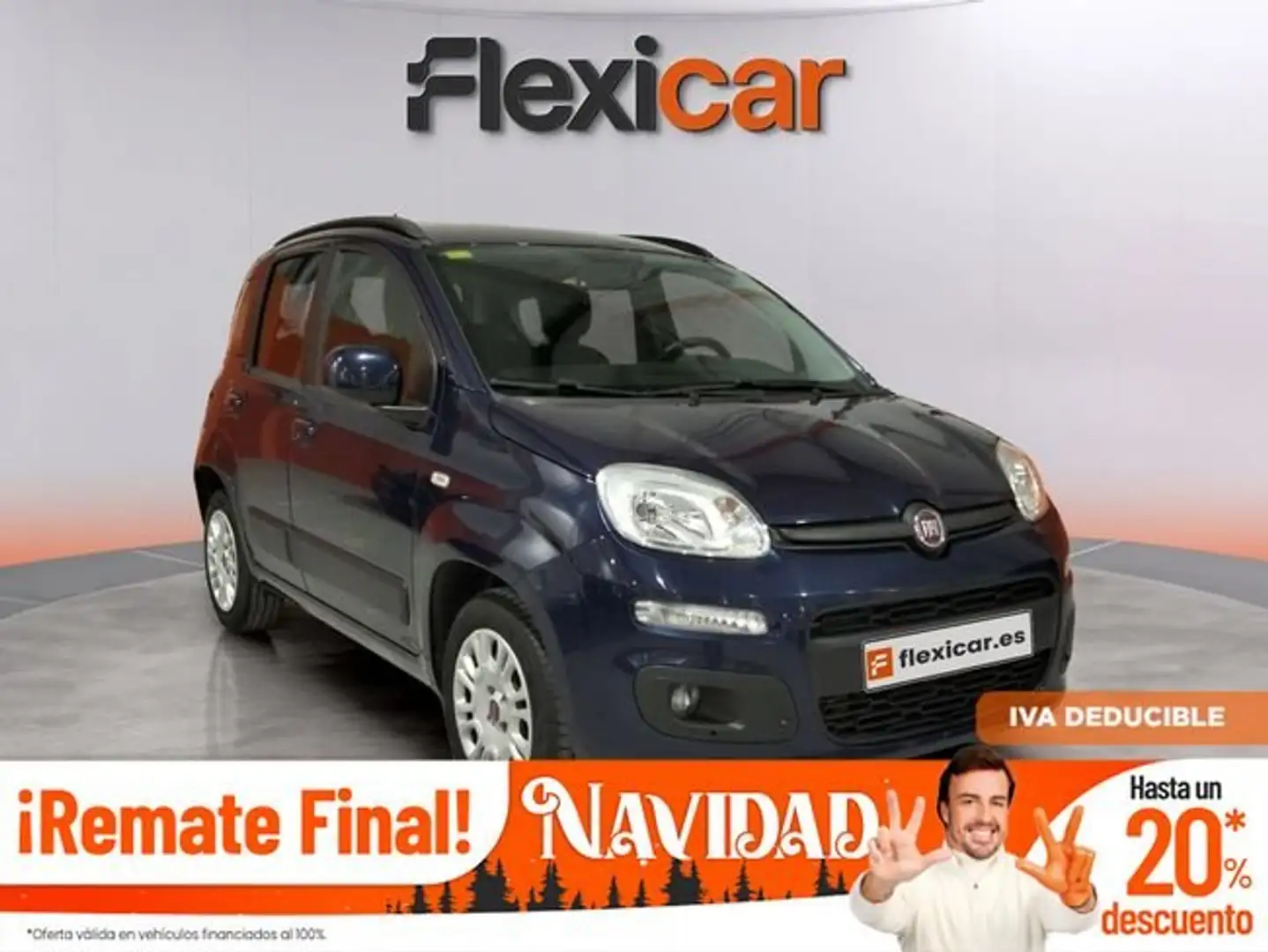 Fiat Panda 1.2 Lounge 51kW (69CV) Bleu - 1