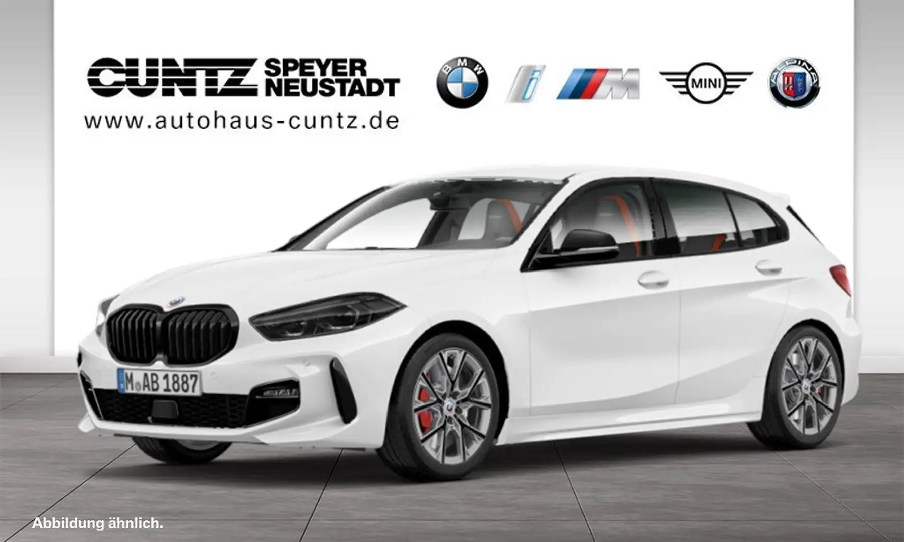 BMW 118 i 5-Türer M-SPORTPAKET PRO / COLORVISION / ADAPT.L Weiß - 2