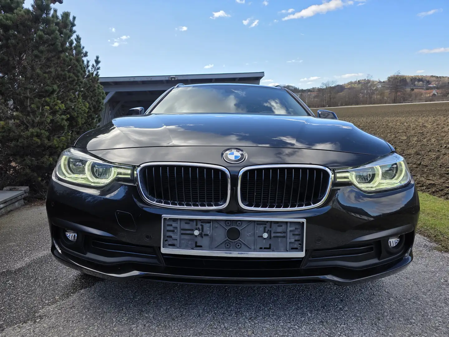 BMW 316 316d Touring Schwarz - 2