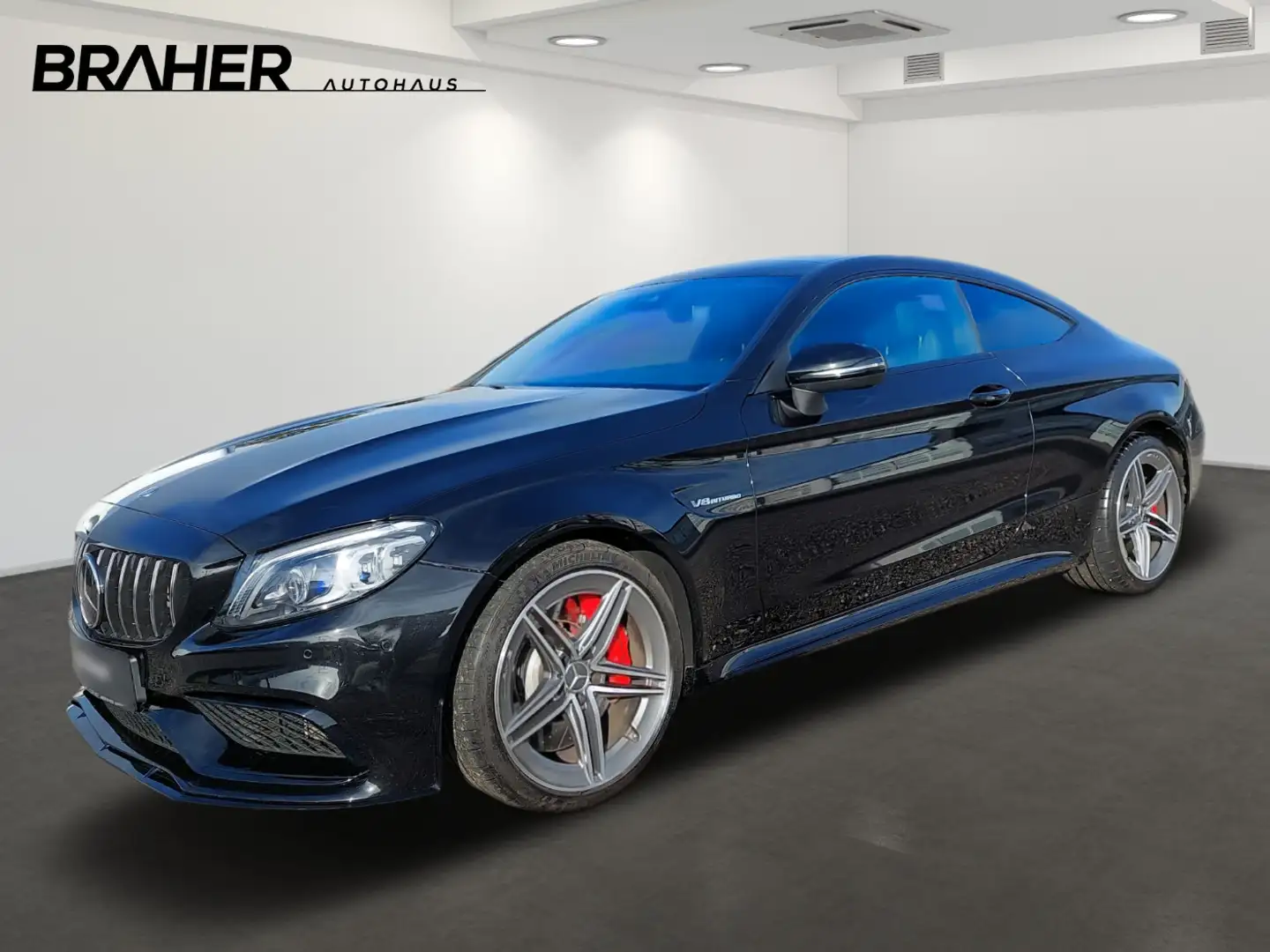 Mercedes-Benz C 63 AMG C 63 S AMG Pano AUT Navi RKam PTS Ambi eHeck Schwarz - 2