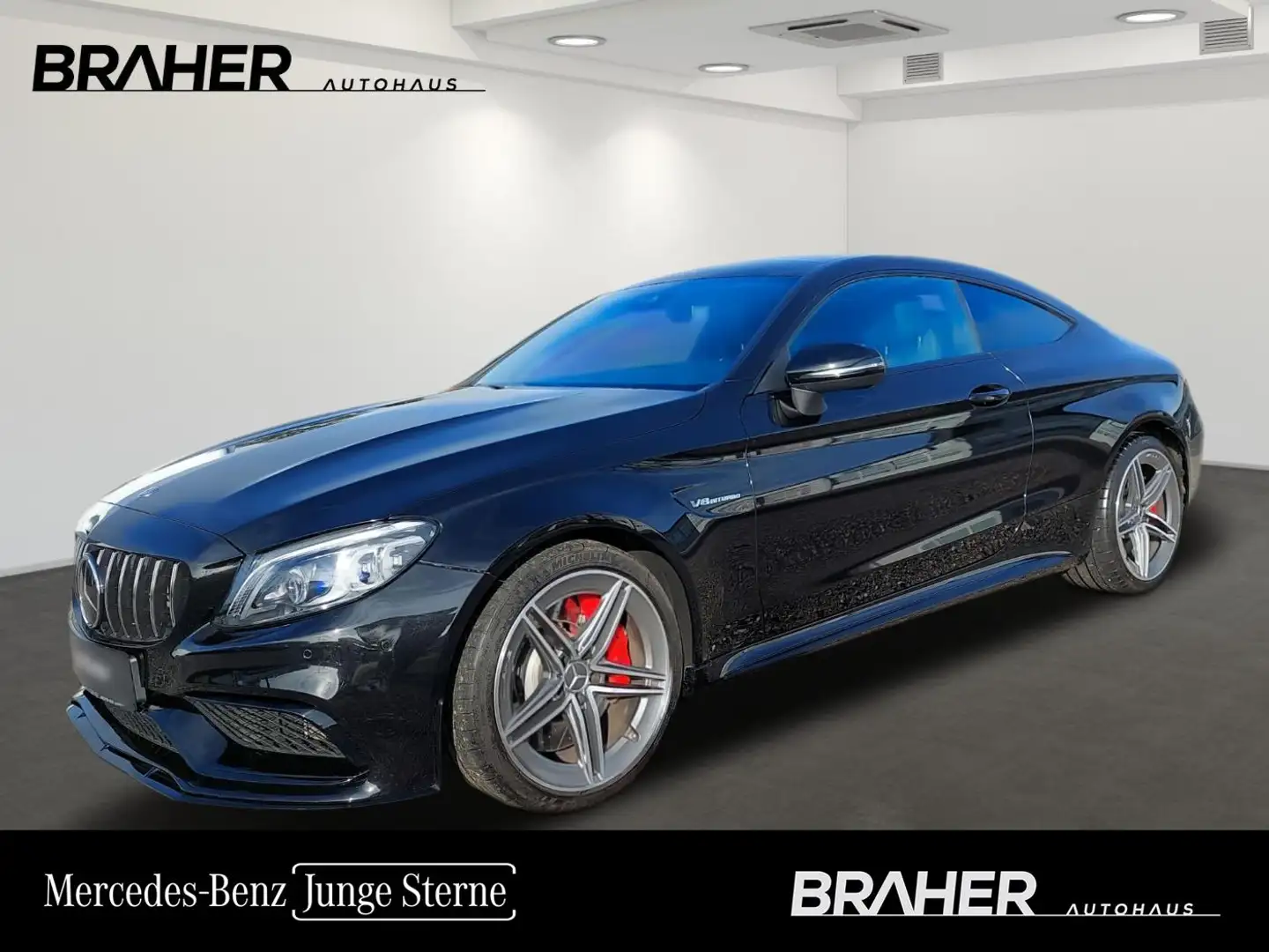 Mercedes-Benz C 63 AMG C 63 S AMG Pano AUT Navi RKam PTS Ambi eHeck Schwarz - 1